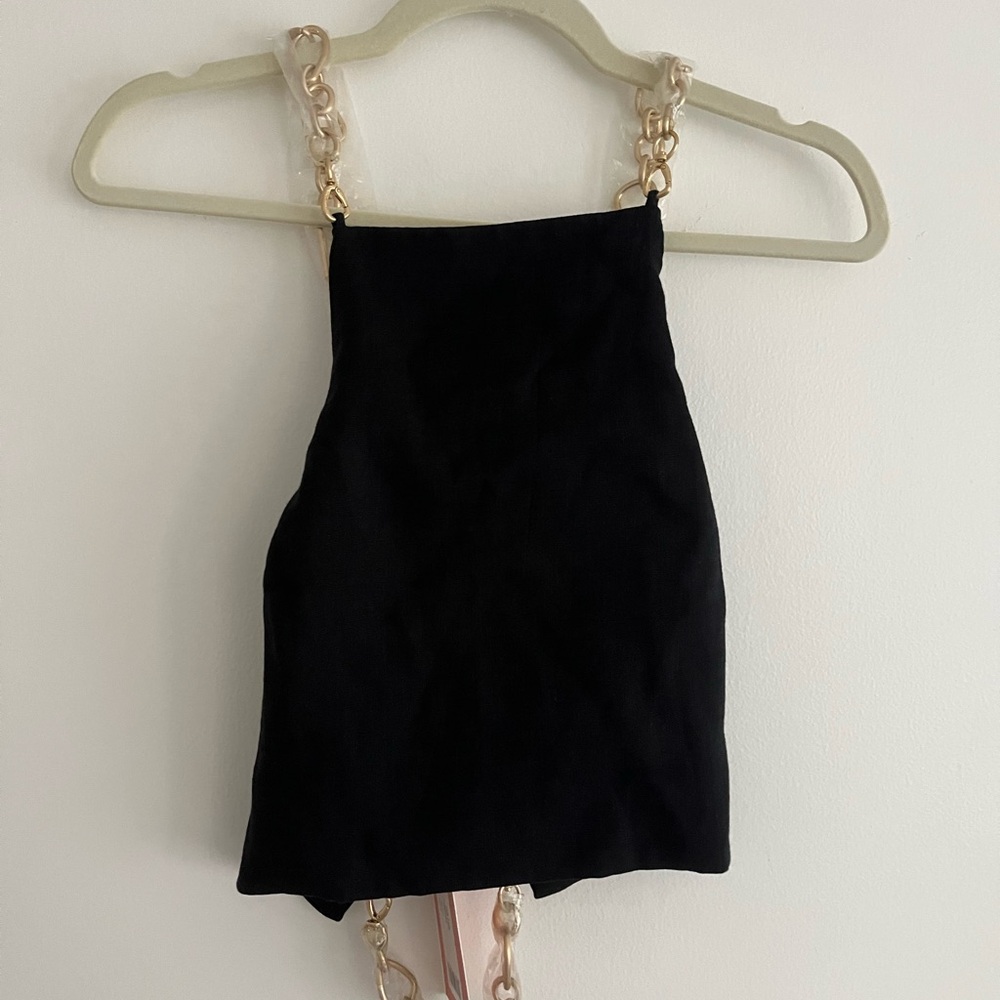 Cult Gaia Gold Chain Top